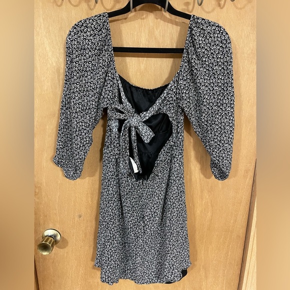 ALTAR’D STATE- mini dress with open back tie detail - Picture 2 of 3